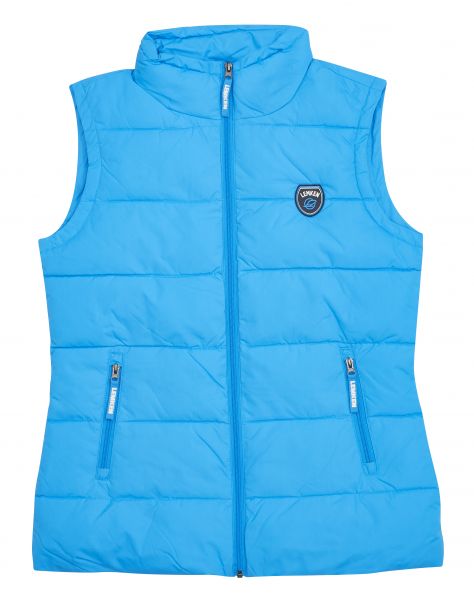 Damen Vest Winter cyan