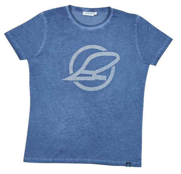 Chemise femme Logo bleu